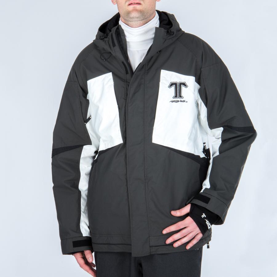 Technine Team Snowboard Jacket, XXL, Grey